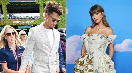 Patrick and Brittany Mahomes' son, 3, recognizes Taylor Swift's stadium photo in adorable video