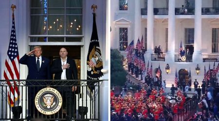 125K-person crowd erupts as man leads 'Happy Birthday' chant for Trump at White House UFC event