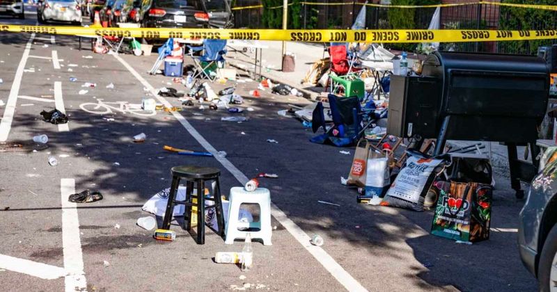 Brooklyn father of four killed in shooting near Knicks block party as celebrations turn violent