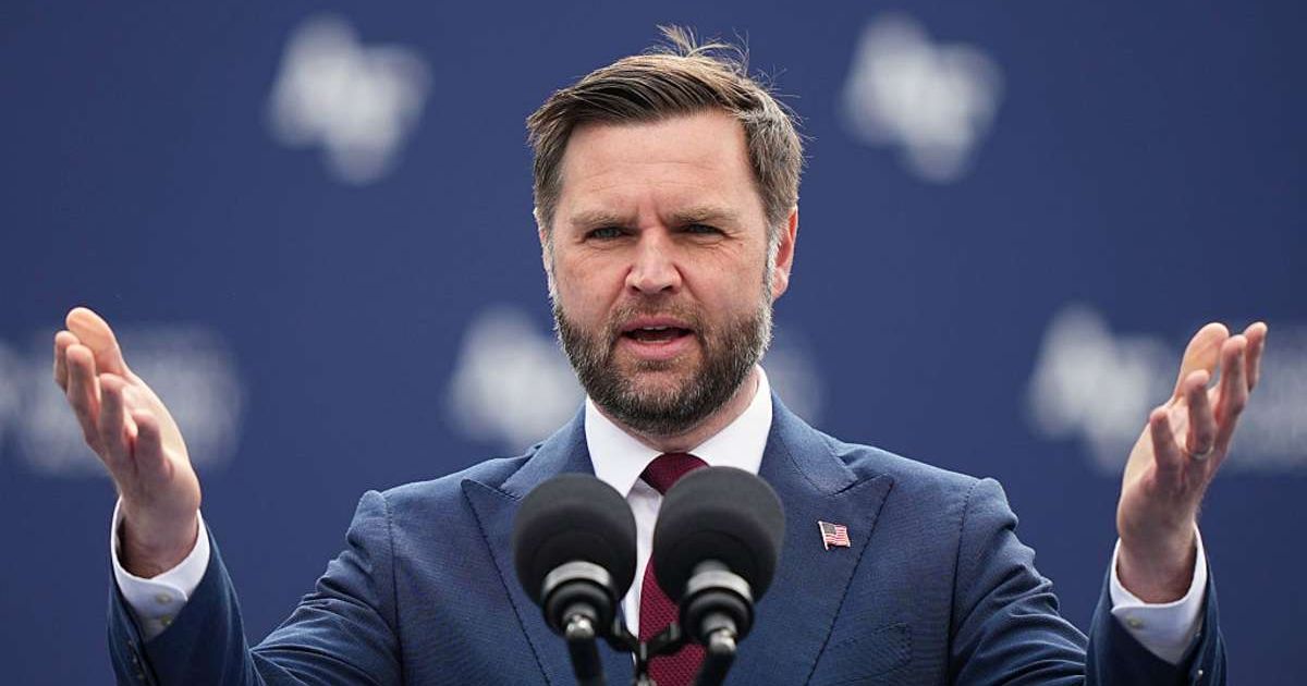 Vice President JD Vance said in a TV interview that the proposed Iran fund would be financed by Gulf nations (Getty Images)