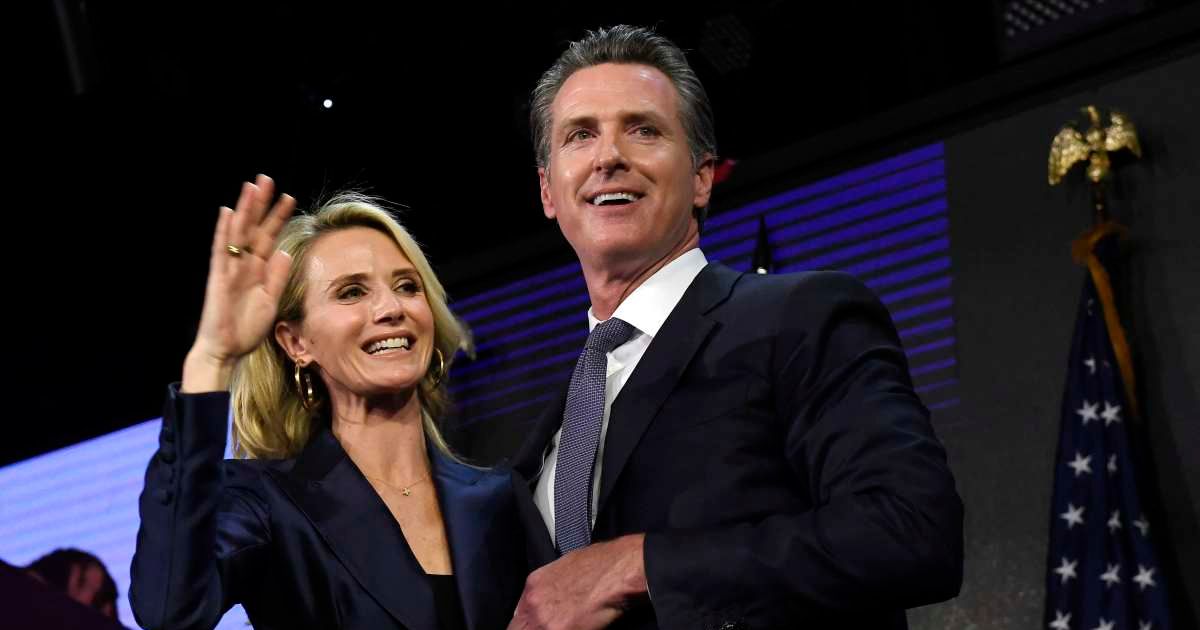 Gavin Newsom said federal agents contacted family friends and former employees while seeking records and 'random documents' in an effort to find wrongdoing (Getty Images)