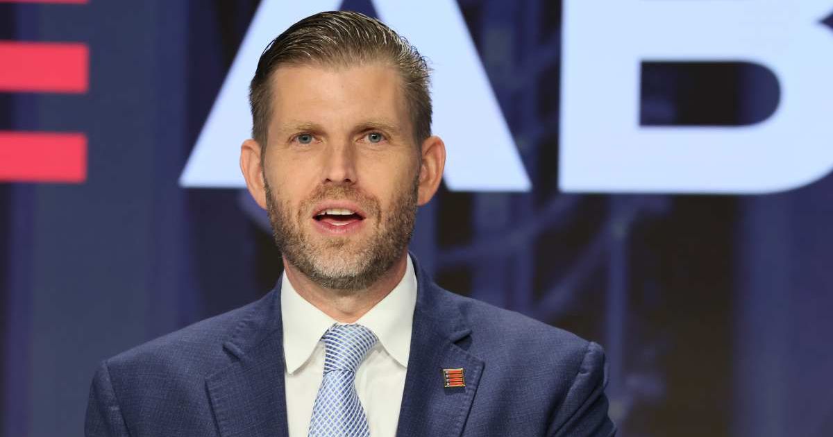 A social media rumor claims that prosecutors are opening a probe into Eric Trump's alleged attempt to rig the UFC fights (Getty Images)