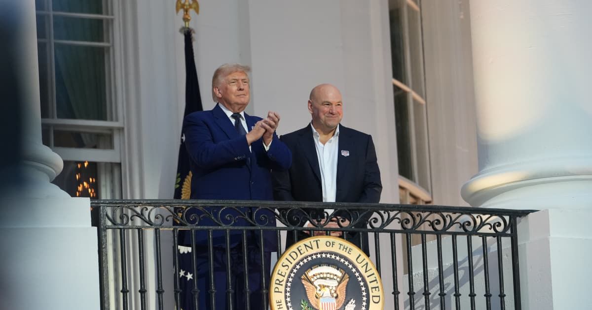 Multiple suspects were arrested in a coordinated multi-state operation after the FBI disrupted an alleged plot targeting a White House UFC event (AP Photo/Julia Demaree Nikhinson)
 