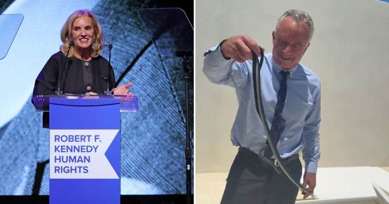 RFK Jr’s sister says he once dumped a ‘chomping’ snake into a pool of children
