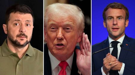 Hot mic catches Macron, Zelensky discussing Trump after 'difficult' G7 exchange
