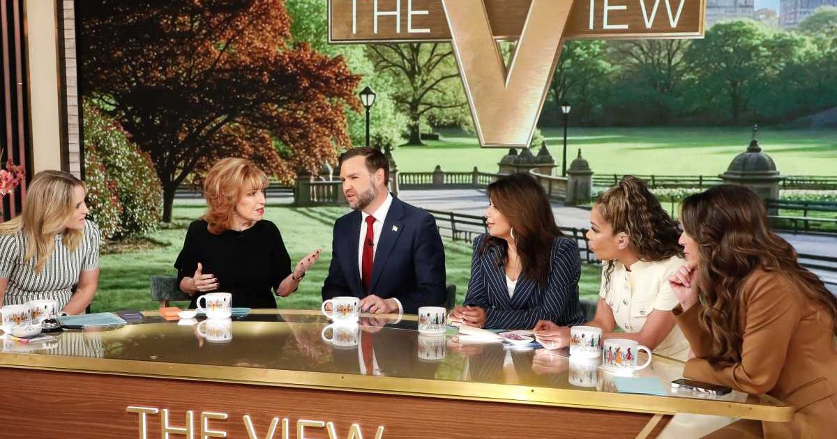 JD Vance defended Donald Trump, called for transparency in the Jeffrey Epstein case, and clashed with 'The View' hosts during a tense interview (Lou Rocco/ABC via AP)