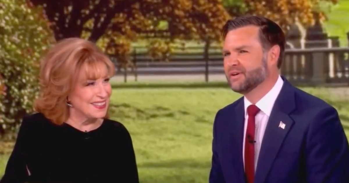 Joy Behar discussed her surprising conversation with Vice President JD Vance after his appearance on ‘The View’ (@theview/YouTube)