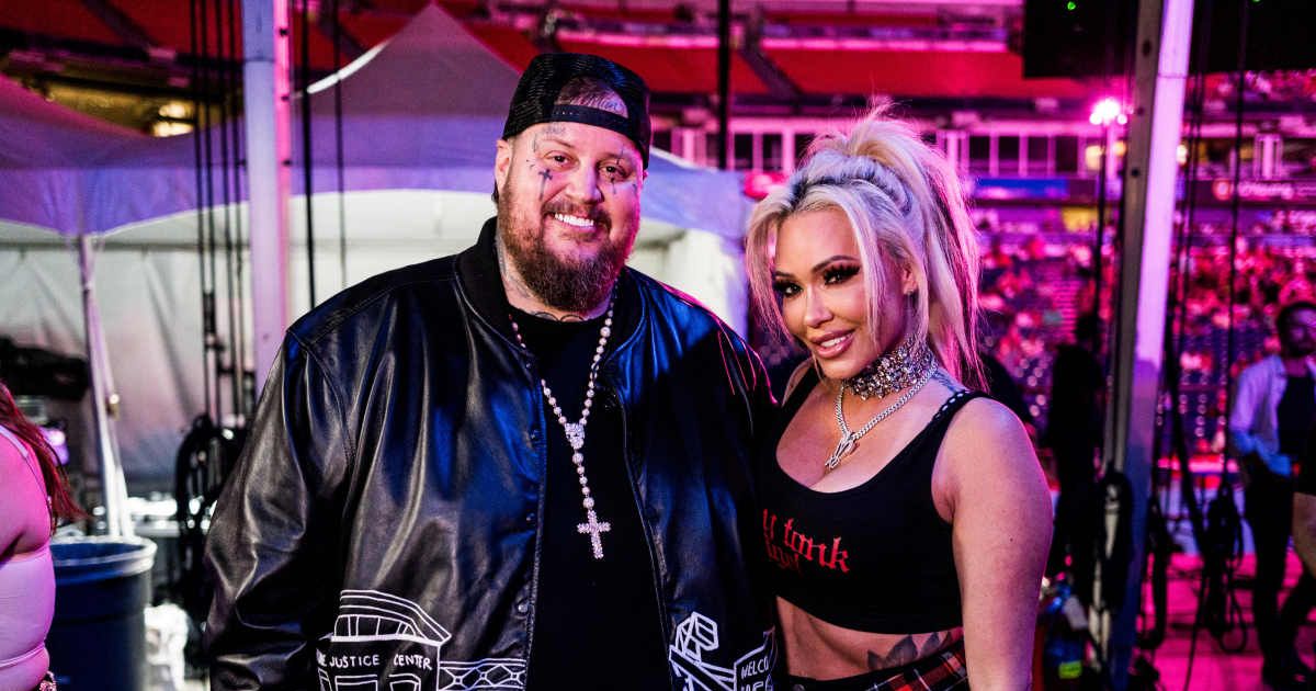 Jelly Roll and Bunnie Xo will divide assets and debts as part of their divorce. The couple, married since 2016, raised his two children together (John Shearer/Getty Images for CMA)