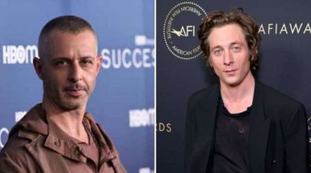 Jeremy Allen White first heard Jeremy Strong’s Mark Zuckerberg voice in ‘Social Reckoning’ trailer