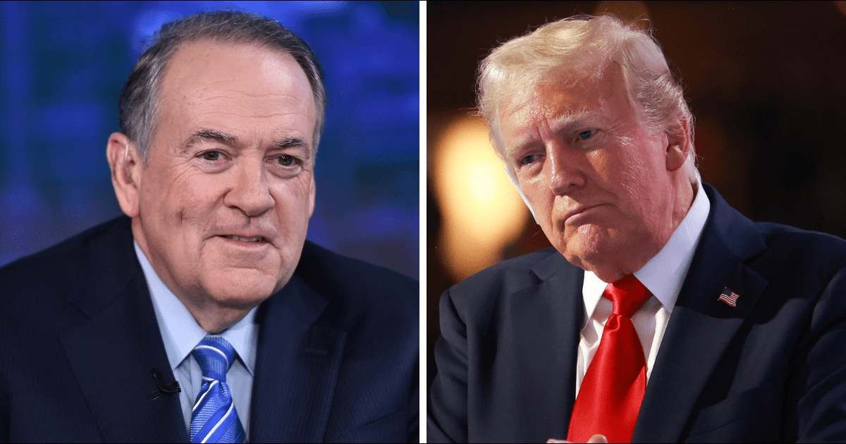 Huckabee made remarks that contrasted with Trump’s recent assertion that Israel depends on US backing (Getty Images)