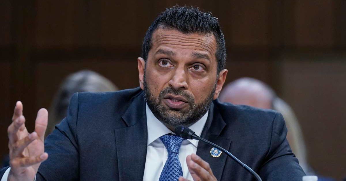 Secret Service is reportedly upset with Kash Patel over UFC terror plot reveal (AP Photo/Jose Luis Magana)
