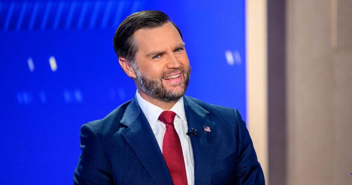 Vice President of the United States JD Vance discusses his new book 'Communion: Finding My Way Back to Faith' as he visits 'The Five' at Fox News Channel Studios on June 16, 2026, in New York City (Roy Rochlin/Getty 