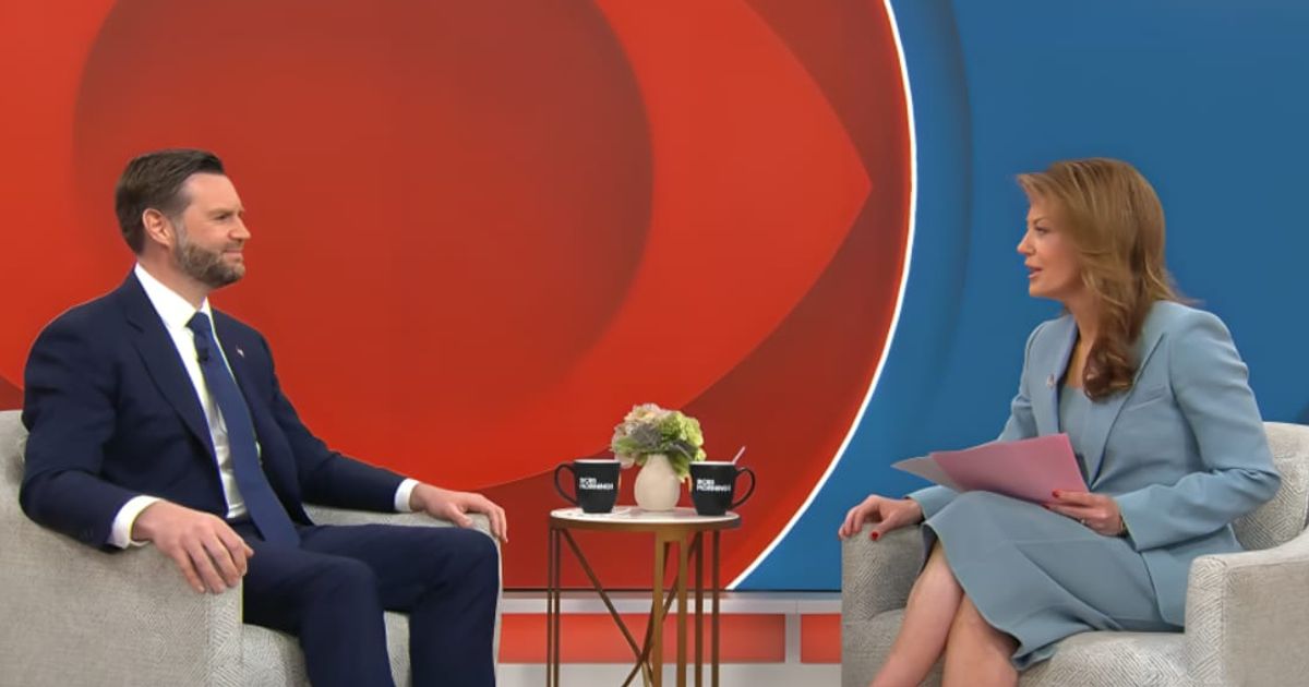 Vice President JD Vance defended the administration's Iran framework as officials prepared for a broader public rollout of the agreement (Screengrab/CBSMornings)
