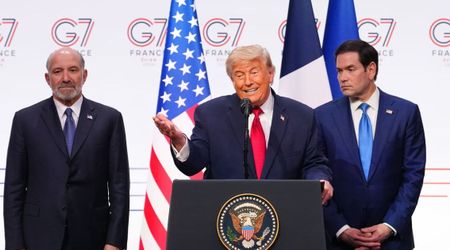 'Please keep dropping bombs': Trump says G7 leaders 'thrilled' by Iran deal