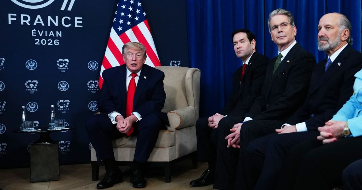 A social media rumor claims the Trump administration said that the $300 billion Iran deal doesn’t matter because inflation makes it worthless (AP Photo/Julia Demaree Nikhinson)