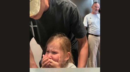 Oklahoma dad goes viral after man calls cops on him for taking daughters into empty women's restroom