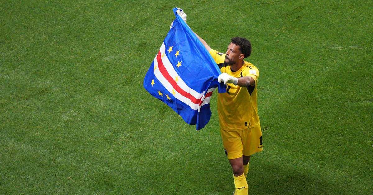 Cape Verde goalkeeper Vozinha celebrated after a historic Spain draw in Atlanta as his World Cup journey gained global attention (AP Photo/Jacob Kupferman)