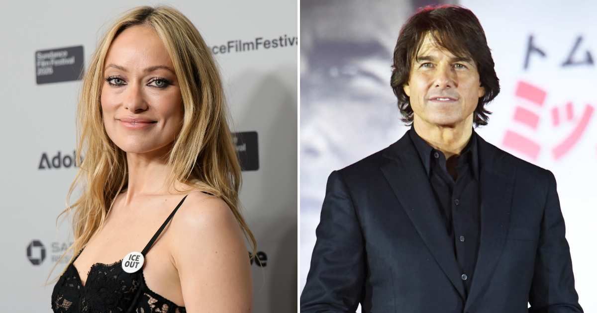 Olivia Wilde recalled realizing just how widely the incident had circulated when she later met Tom Cruise (Dia Dipasupil/Getty Images, Jun Sato/WireImage)