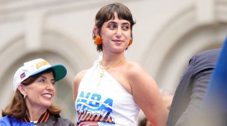 Rama Duwaji turns bootleg Knicks merch into fashion statement at team's championship celebration