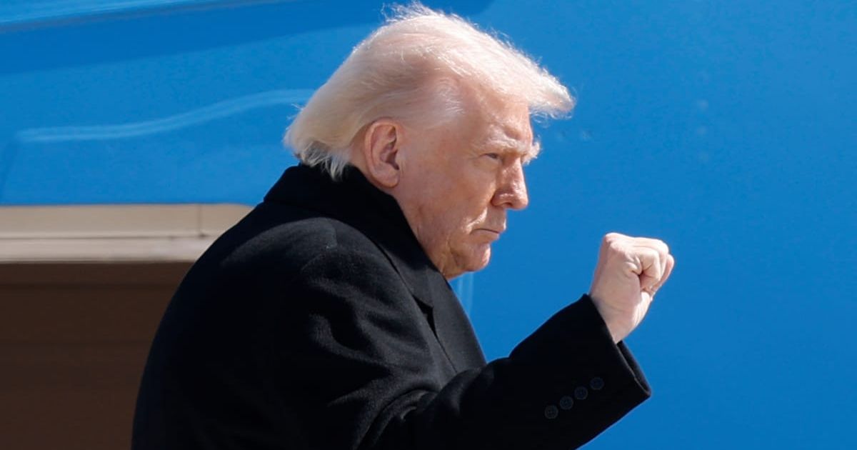 Trump said his agreement with Iran ended a global economic crisis (AP Photo)