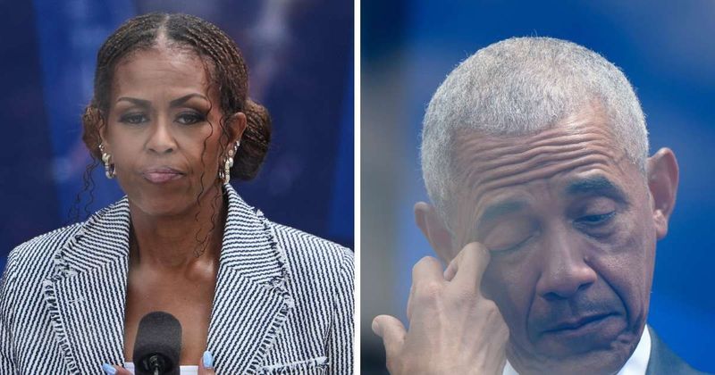 Barack Obama moved to tears as Michelle says he 'gave me both' the world and an interesting life