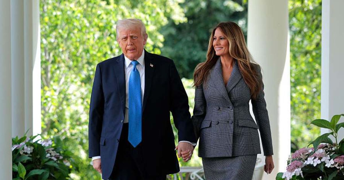 According to the book, the Trumps are the first presidential couple since the Nixons to regularly maintain separate bedrooms in the White House (Getty Images)