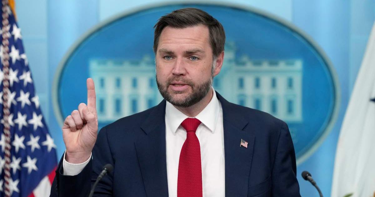 The White House said JD Vance's Switzerland trip for technical talks with Iranian delegates on a potential Iran deal was delayed by logistics (AP Photo/Jacquelyn Martin)
