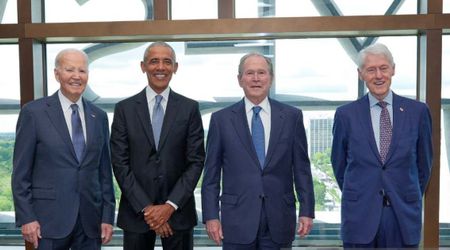 Fact Check: Was Trump snubbed from Obama's library opening while other ex-presidents attended?