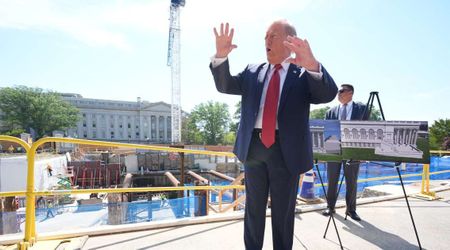 Democrats say $350M from Trump's tax cuts law may be paying for White House ballroom