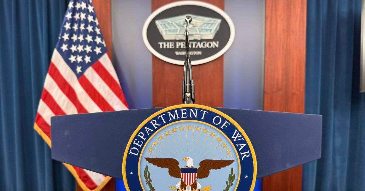 Pentagon leaders warned that the department could run out of funding unless Congress approved additional financial support (@DOWResponse/X)