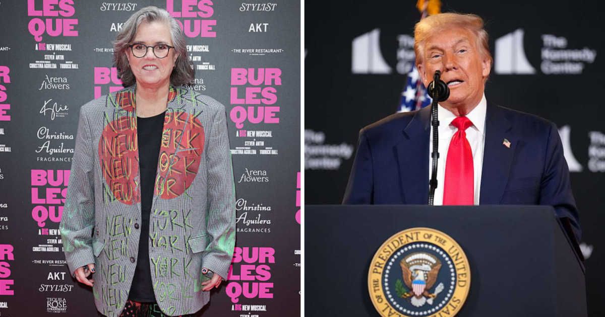 Rosie O’Donnell pushes a new conspiracy theory around the 2024 elections, saying she does not believe the President defeated Democratic candidate Kamala Harris (Getty Images)