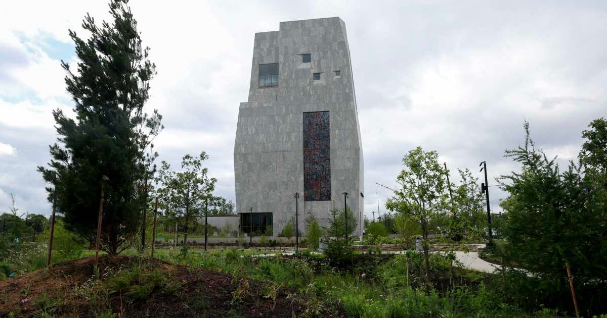 The claim about the Obama Presidential Center began circulating following its grand opening ceremony on June 18, 2026 (Getty Images)