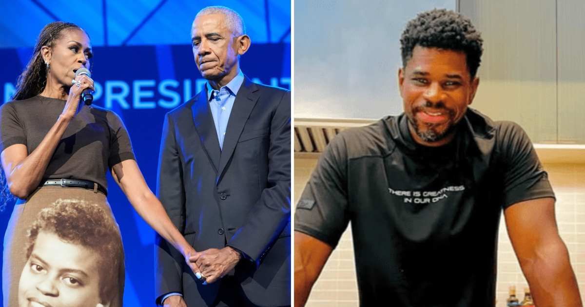 The Obamas had remembered Tafari Campbell in a joint statement after his death, calling him a source of joy for those around him (AP Photo, @michelleobama/X)