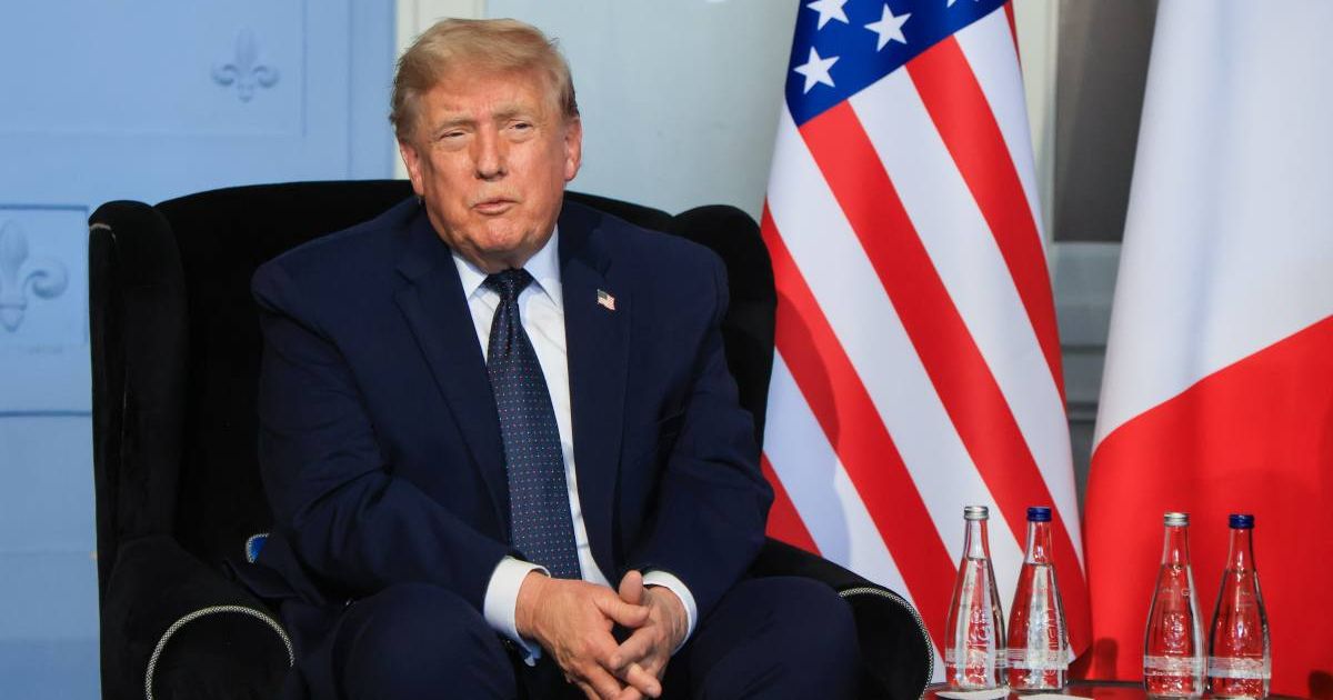 Social media rumor claims Republican approval of Donald Trump is surging according to an ABC poll (Ludovic Marin, Pool Photo via AP Photo)