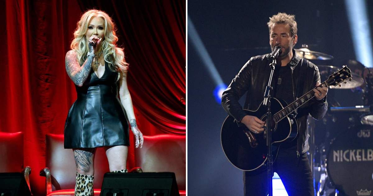 Bunnie Xo denied rumors that she was romantically involved with Chad Kroeger during her divorce (Taylor Hill/Getty Images, Dale MacMillan/Getty Images)