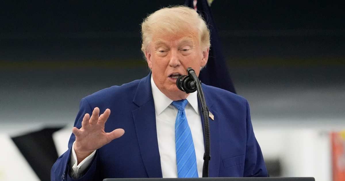 President Donald Trump suggested the US could impose charges if talks with Iran failed, tying any future fees to America's regional protection role (AP Photos)