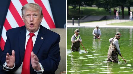 Reflecting Pool braces for another repair within months as Trump signals drainage plan