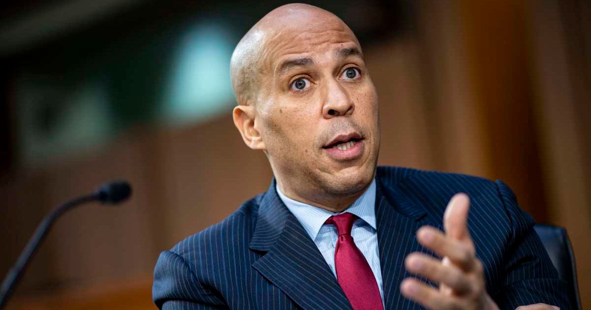 Cory Booker implies Trump’s Iran deal rewards Tehran with billions, calling it surrender that leaves the US weaker. (Getty Images)