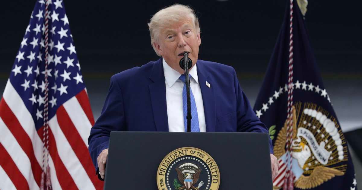 A viral social media post falsely claimed Italian officials complained about Donald Trump’s body odor at the G7 summit (Getty Images)