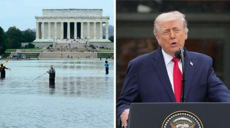 Trump orders 'immediate' repairs to troubled Reflecting Pool after personal inspection