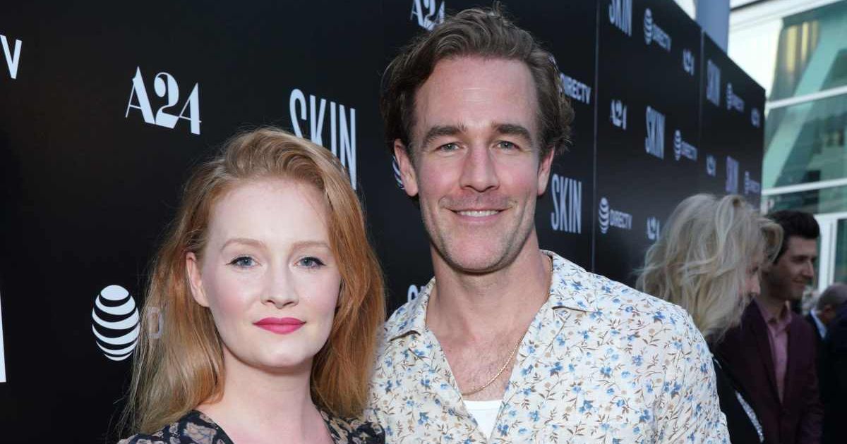  James Van Der Beek's wife Kimberly Van Der Beek paid him tribute on Father's Day (Getty Images)