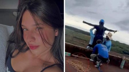 Camera worn by Brazilian girl killed in rope jump tragedy was hidden after her fatal fall