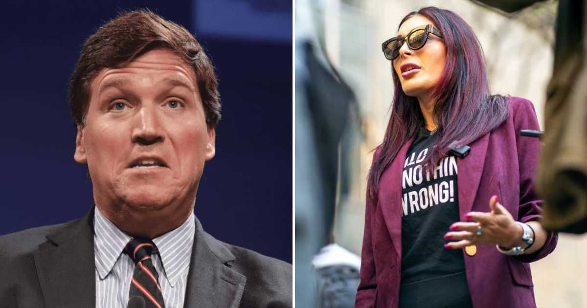 Laura Loomer suggested Tucker Carlson had betrayed President Donald Trump and worked to undermine party unity and future leaders like Vice President JD Vance (Getty Images)