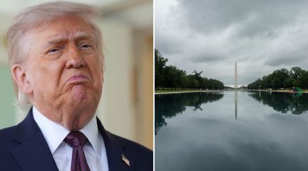 Trump announces 6 arrests over Reflecting Pool vandalism, reveals '350-foot gash' in shocking damage