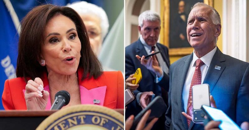 'What's worse, vandalism or assaulting cops?' Tillis torches Pirro over Reflecting Pool crackdown