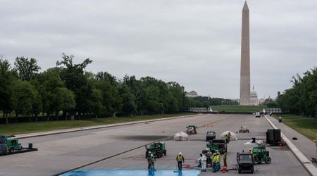 'Not a crime to touch water': Attorney defends Olympian accused in Reflecting Pool case