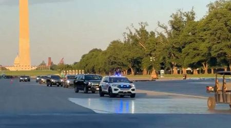 Fact Check: Did Trump's motorcade cause paint to peel at Lincoln Reflecting Pool?