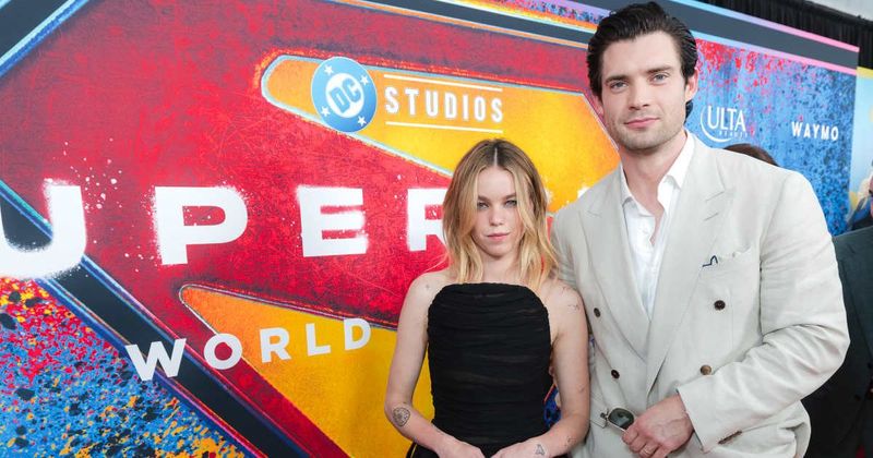 David Corenswet shields Milly Alcock as photographer crowds her in viral 'Supergirl' premiere video