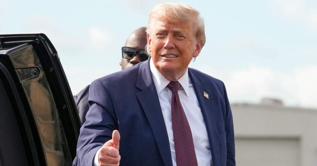 Rumors are that Trump is taking an experimental weight-loss drug after his 80th birthday (Getty Images)