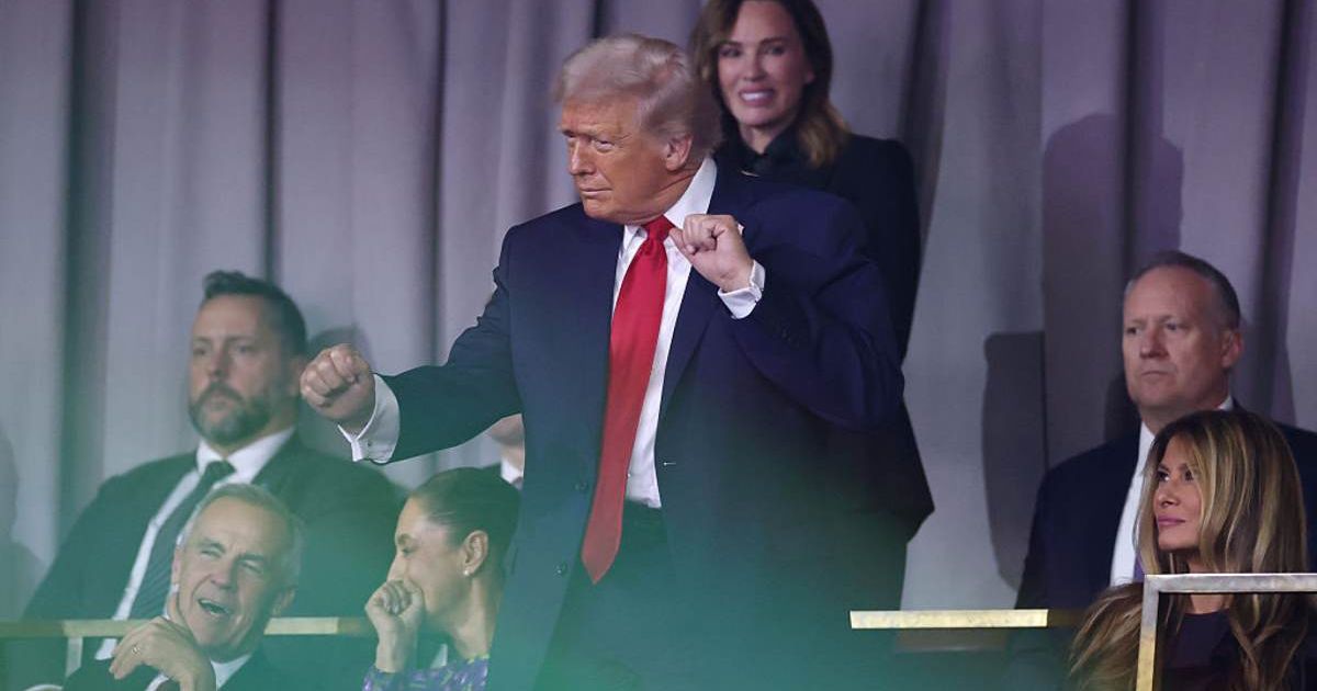President Donald Trump said no sanctions-relief funds would go directly to Iran, adding that any released money would stay in US-supervised accounts for approved uses (Dan Mullan/Getty Images)